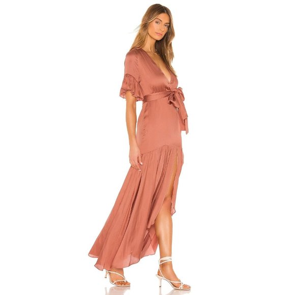 Privacy Please Jewel Maxi Dress in Desert Rose XSmall - Picture 1 of 8